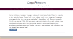 Desktop Screenshot of garnet-solutions.com